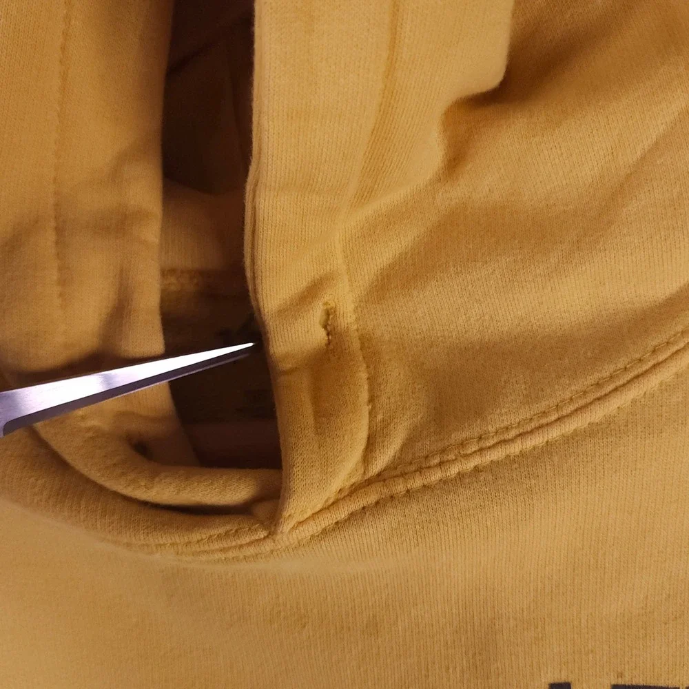 Yours Truly Yellow Phora I Think I Love You Rose Graphic Hoodie Men L Rare‎ Flaw